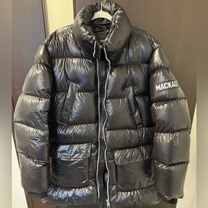 Mackage KENDRICK lustrous light down parka with hood
